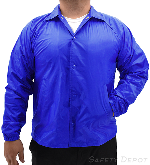 Royal Blue Coaches Jacket